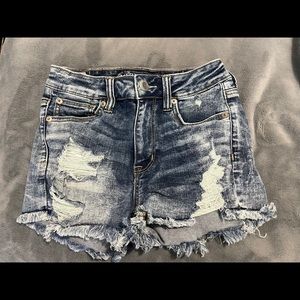 American eagle high rise shorts